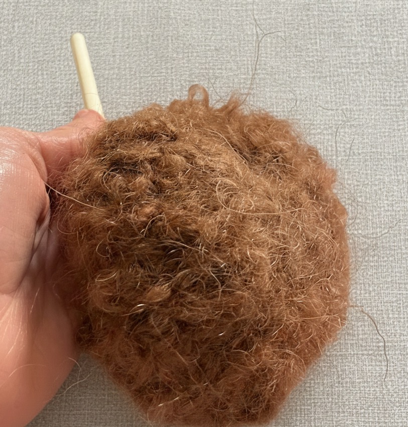 Natural fibers and wooden tools